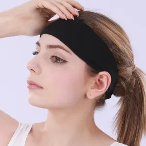 3 PCS Cold Feeling Sports Hairband Fitness Sweat-absorbing Belt(624 Black)