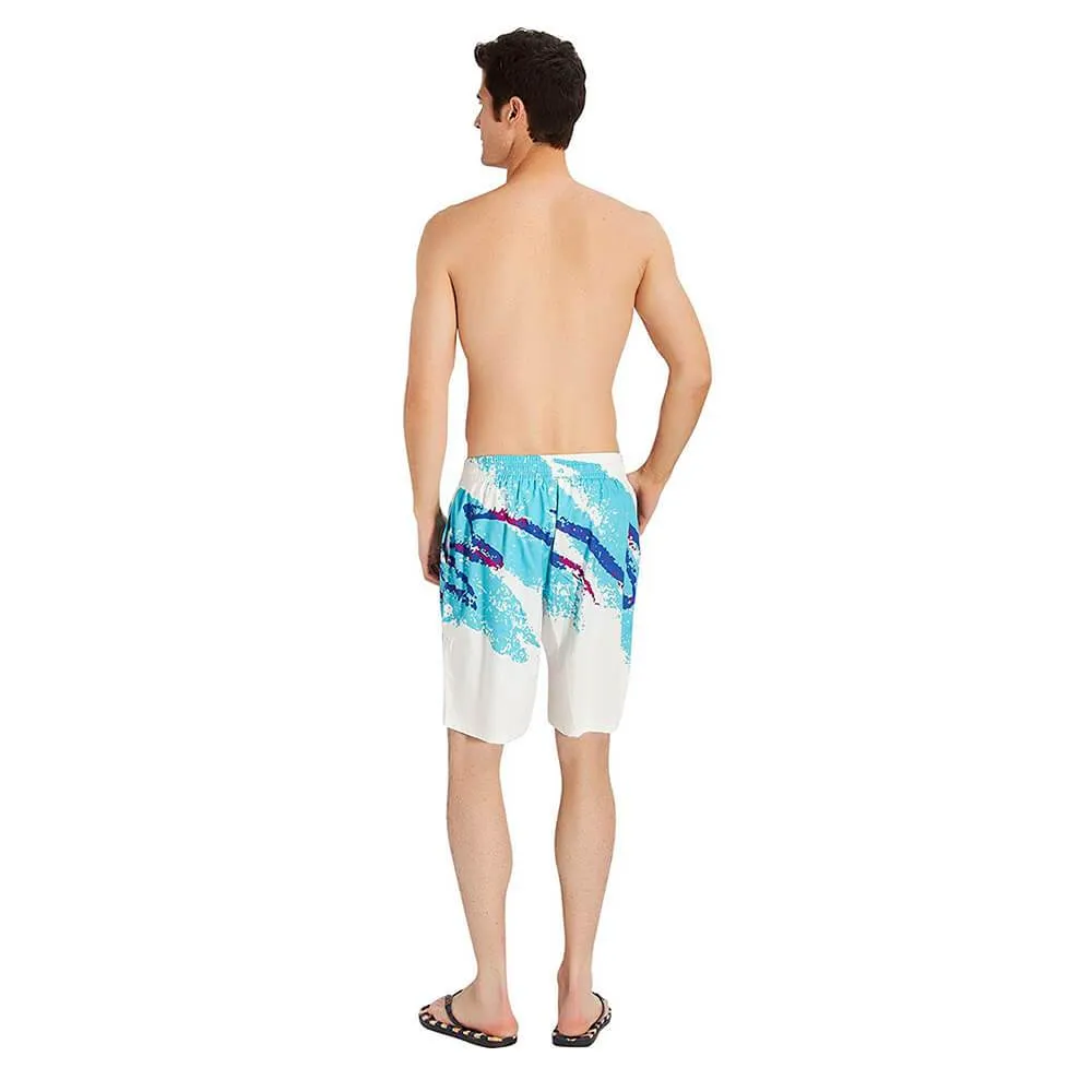 90S Paper Cup Funny Swim Trunks