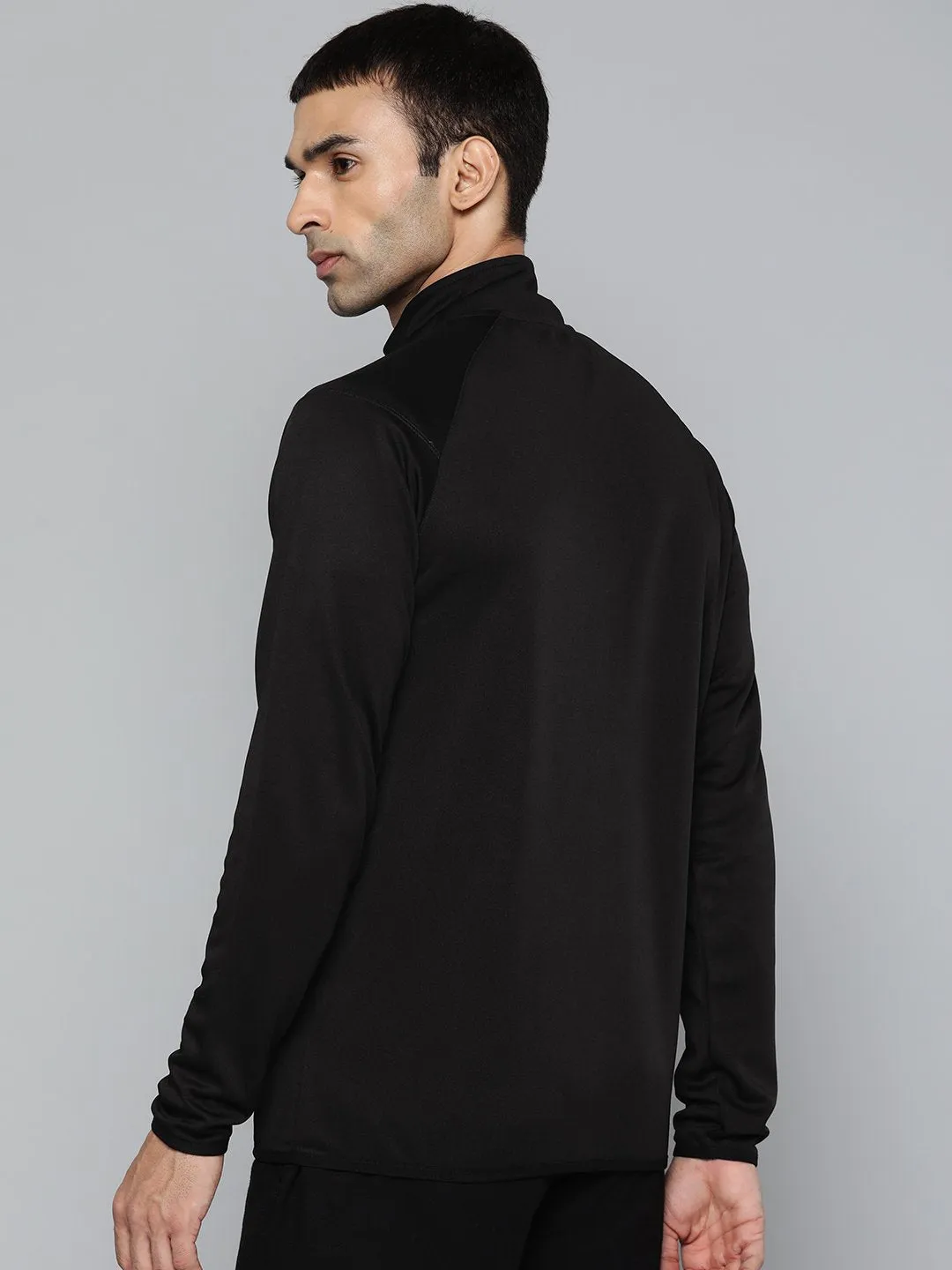 Alcis Men Solid Black Jackets