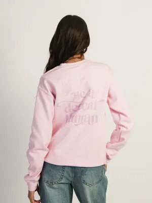 BARSTOOL SPORTS BE A DECENT HUMAN TEXT CREWNECK