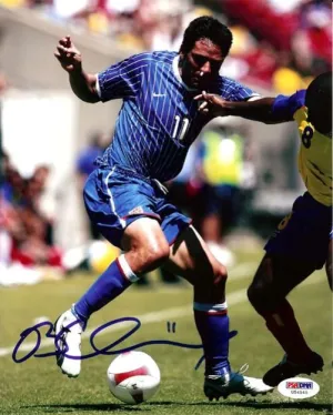 Brian Ching Autographed 8x10 Photo Dynamos PSA/DNA #U54545