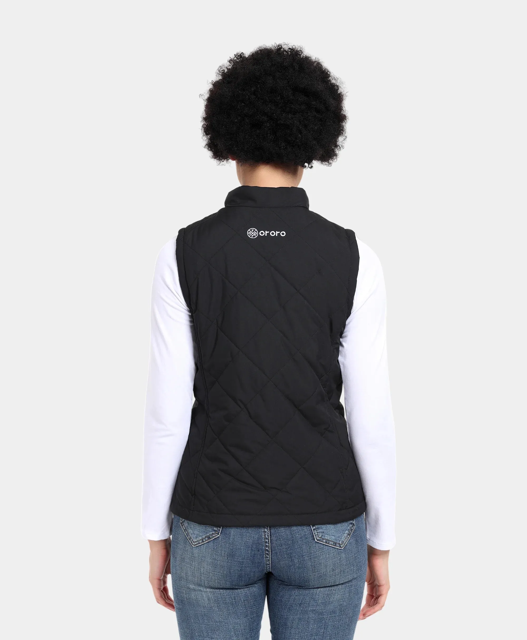 Bundle Deal - Women's Heated Quilted Vest & Extra Mini 5K Battery