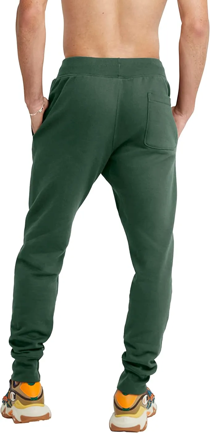 CHAMPION REVERSE WEAVE PANTS-DARK GREEN