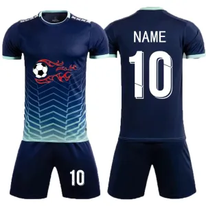 Children Football Jerseys Men Boys Girls Soccer Clothes Sets Short Sleeve Football Uniforms Adult Kids Soccer Jersey Shorts Set