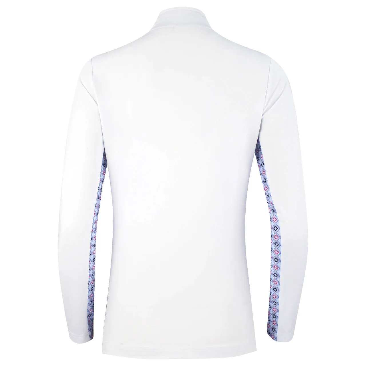 Daily Sports Sue White Womens Long Sleeve Golf Polo