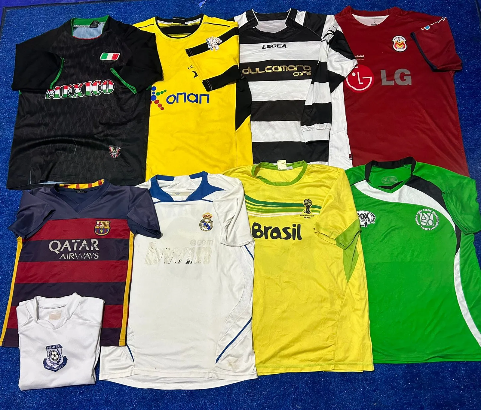 Football jersey t shirts pcs 9