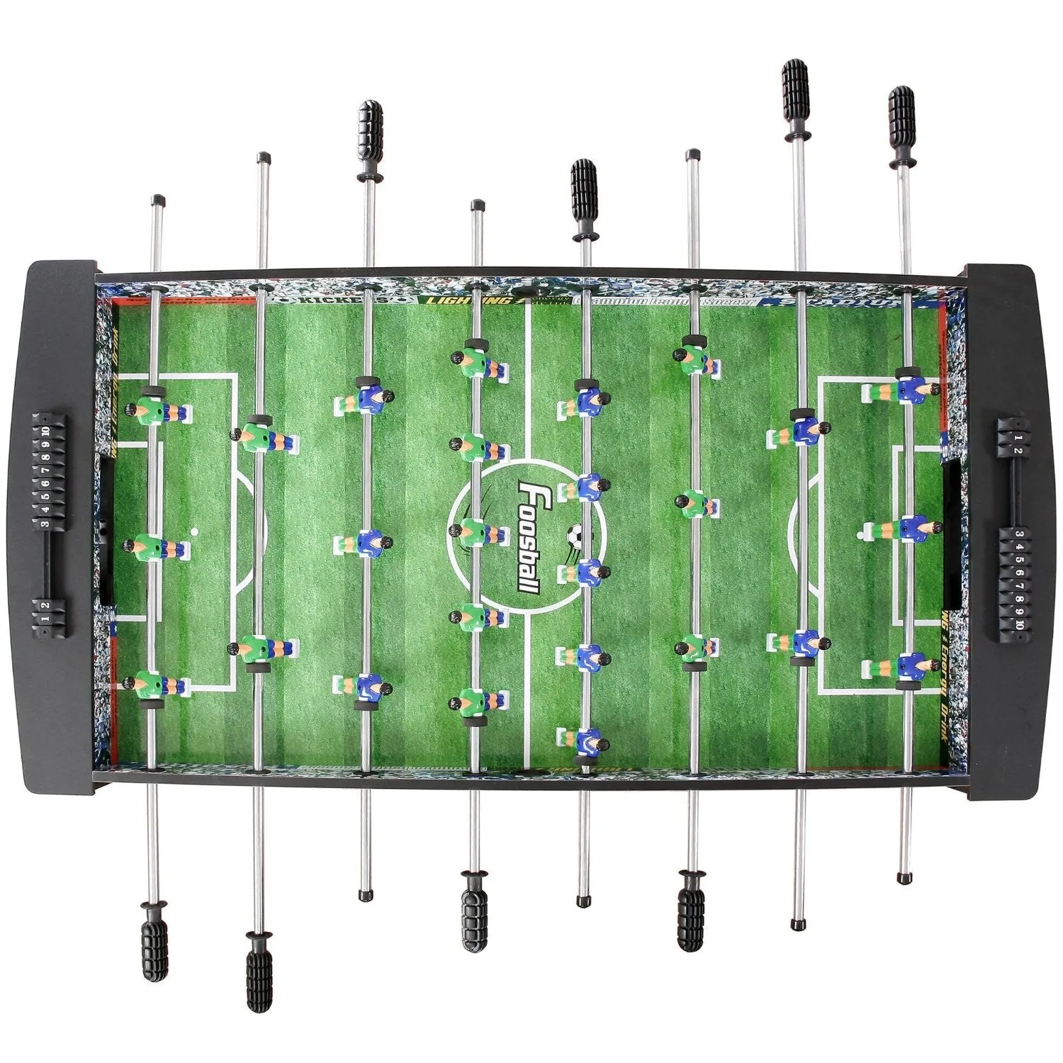 Hathaway 4' Playoff Foosball Table, Black/Green