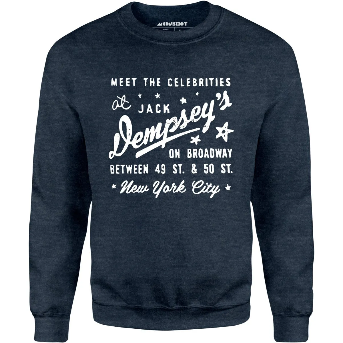 Jack Dempsey's v3 - Manhattan, NY - Vintage Restaurant - Unisex Sweatshirt