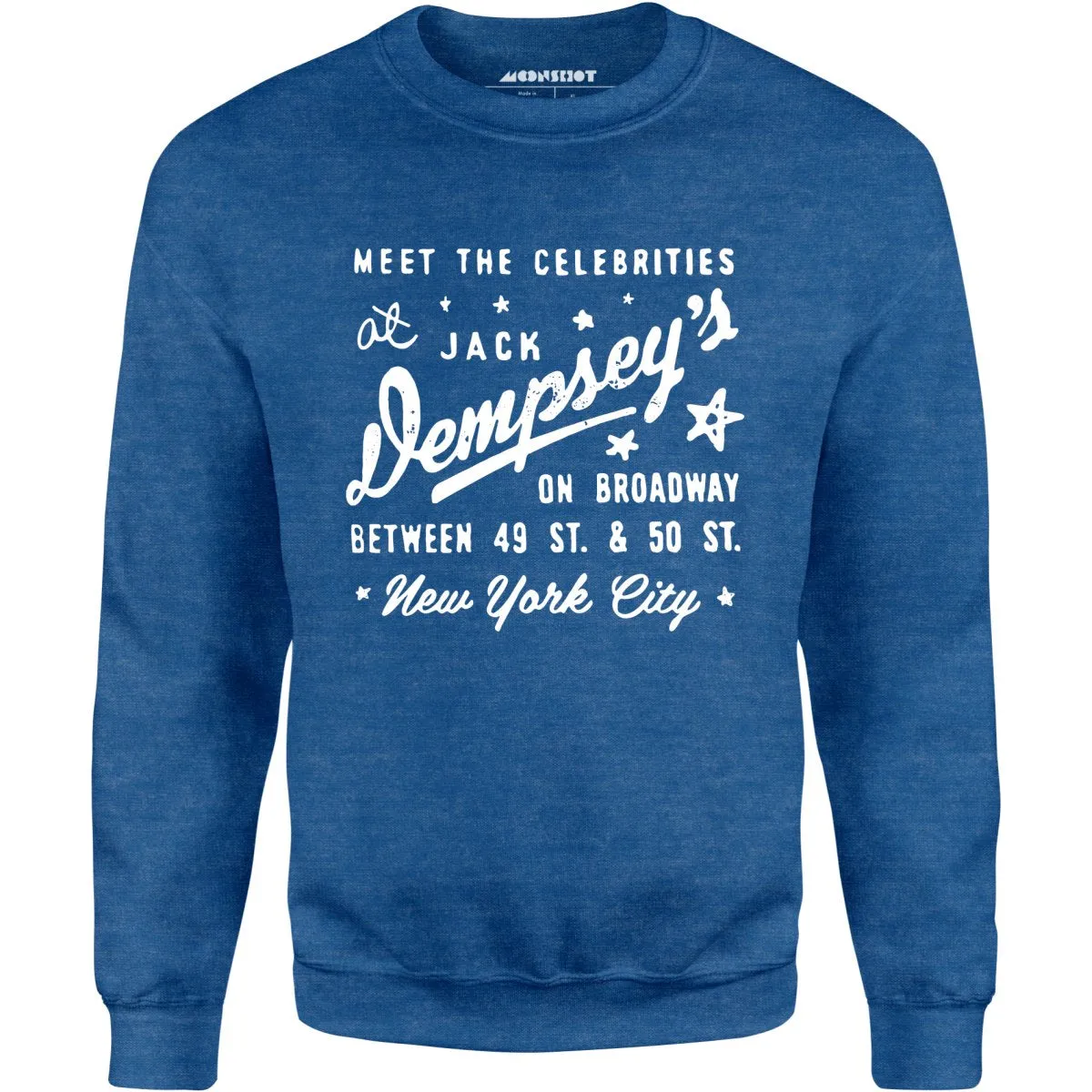 Jack Dempsey's v3 - Manhattan, NY - Vintage Restaurant - Unisex Sweatshirt