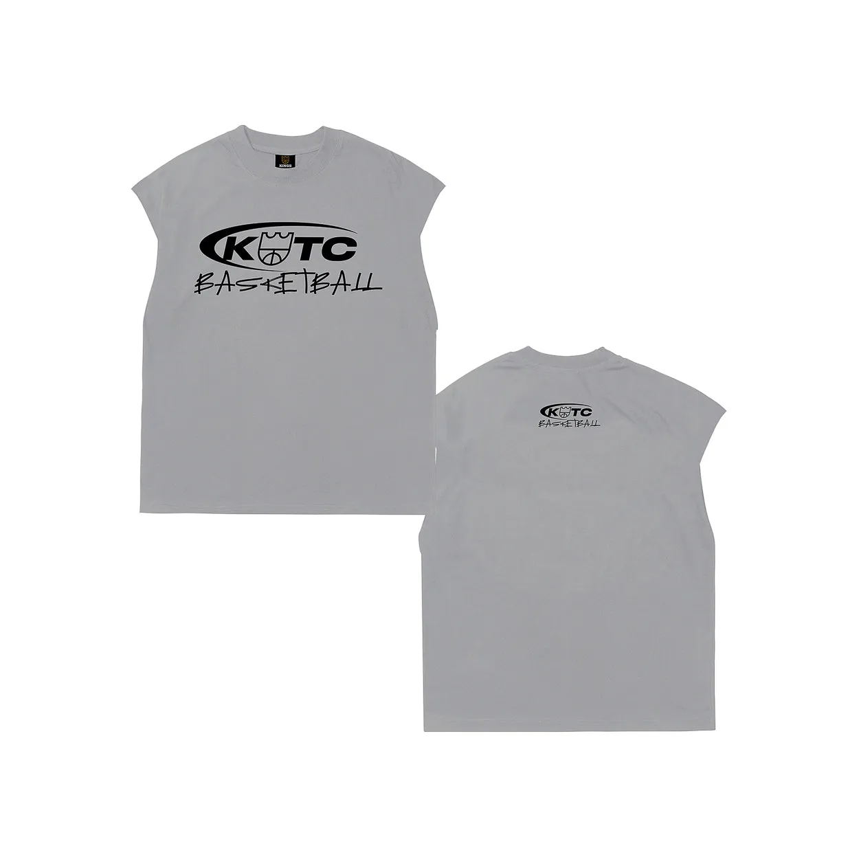 KOTC AND1 "Basketball" Muscle Tee - Gray