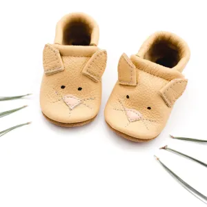 Leather Baby Shoes - Kitties