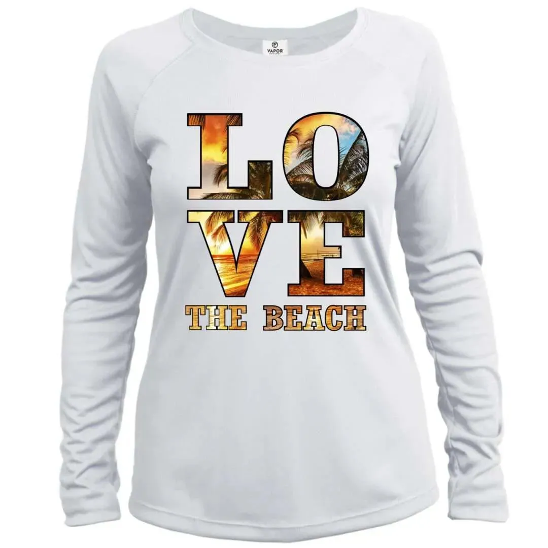 Love the Beach Sun Shirt - Women - No Location or Custom Location