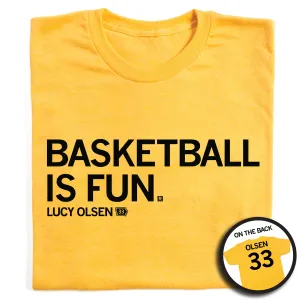 Lucy Olsen: Basketball Is Fun