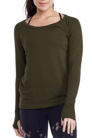 LVR Organic Raw Pullover - Olive