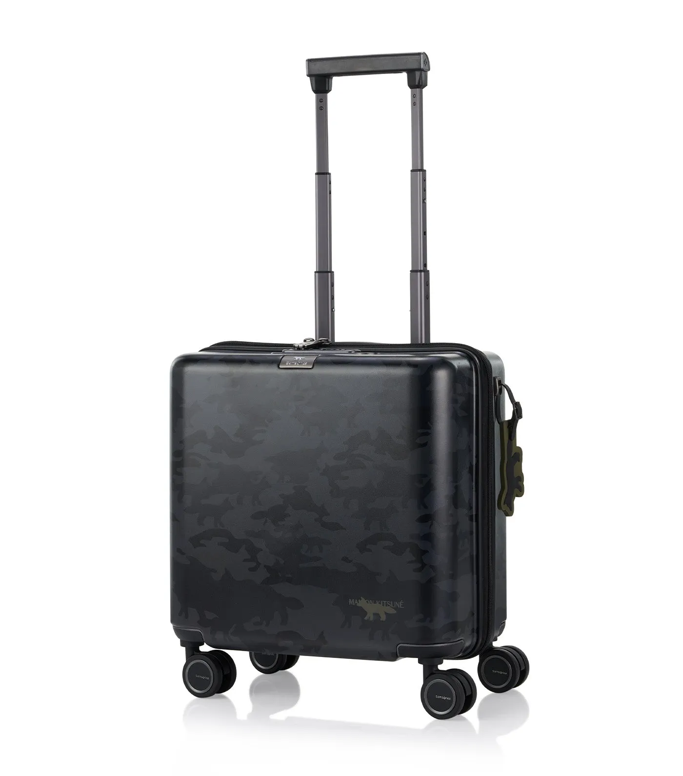 Maison Kitsune x Samsonite Roll Tote Black