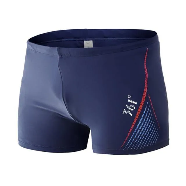 Men's Swimwear Tight Swim Trunks Plus Size Quick Dry Swimming Shorts