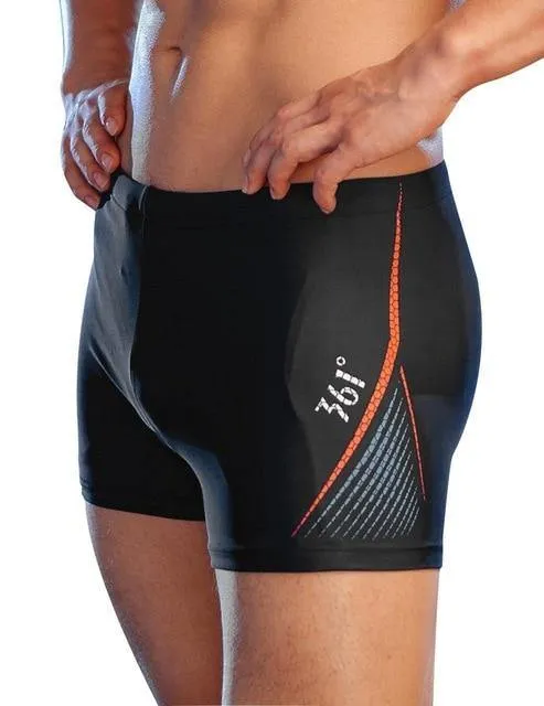 Men's Swimwear Tight Swim Trunks Plus Size Quick Dry Swimming Shorts