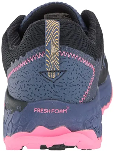 New Balance Women's Fresh Foam X Hierro V7 Trail Running Shoe, Night Sky/Vibrant Pink/Black, 9