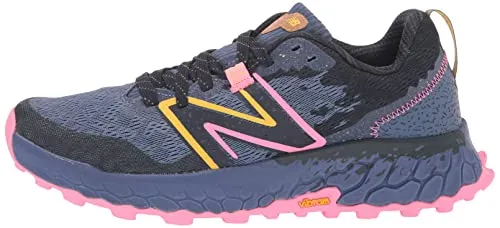 New Balance Women's Fresh Foam X Hierro V7 Trail Running Shoe, Night Sky/Vibrant Pink/Black, 9