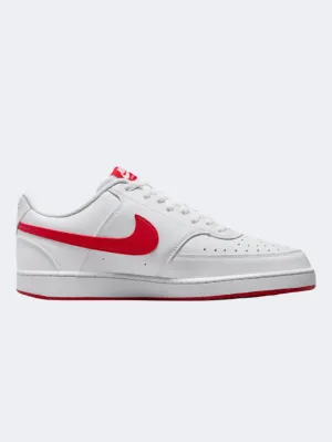 Nike Court Vision Next Nature Men Lifestyle Shoes White/Red