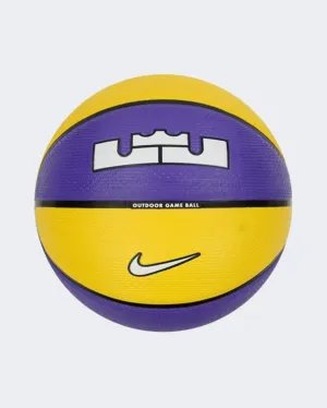 Nike Playground 8P 2.0 Lebron James Men Basketball Ball Yellow/Purple