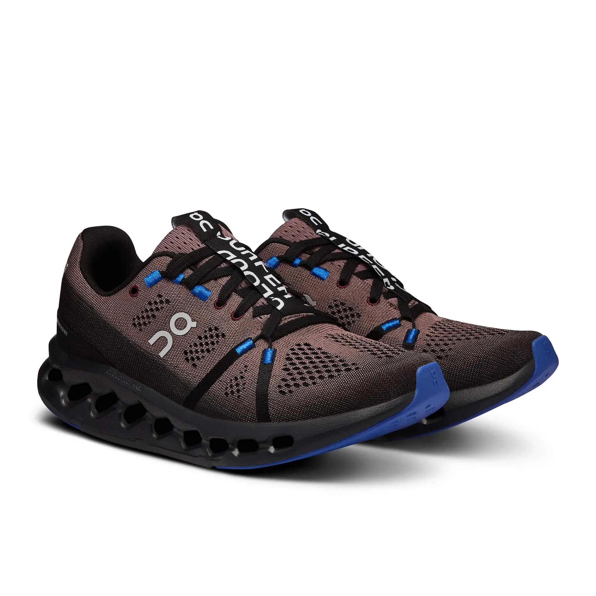 On | Women's Cloudsurfer Running Shoes - Black/Cobalt