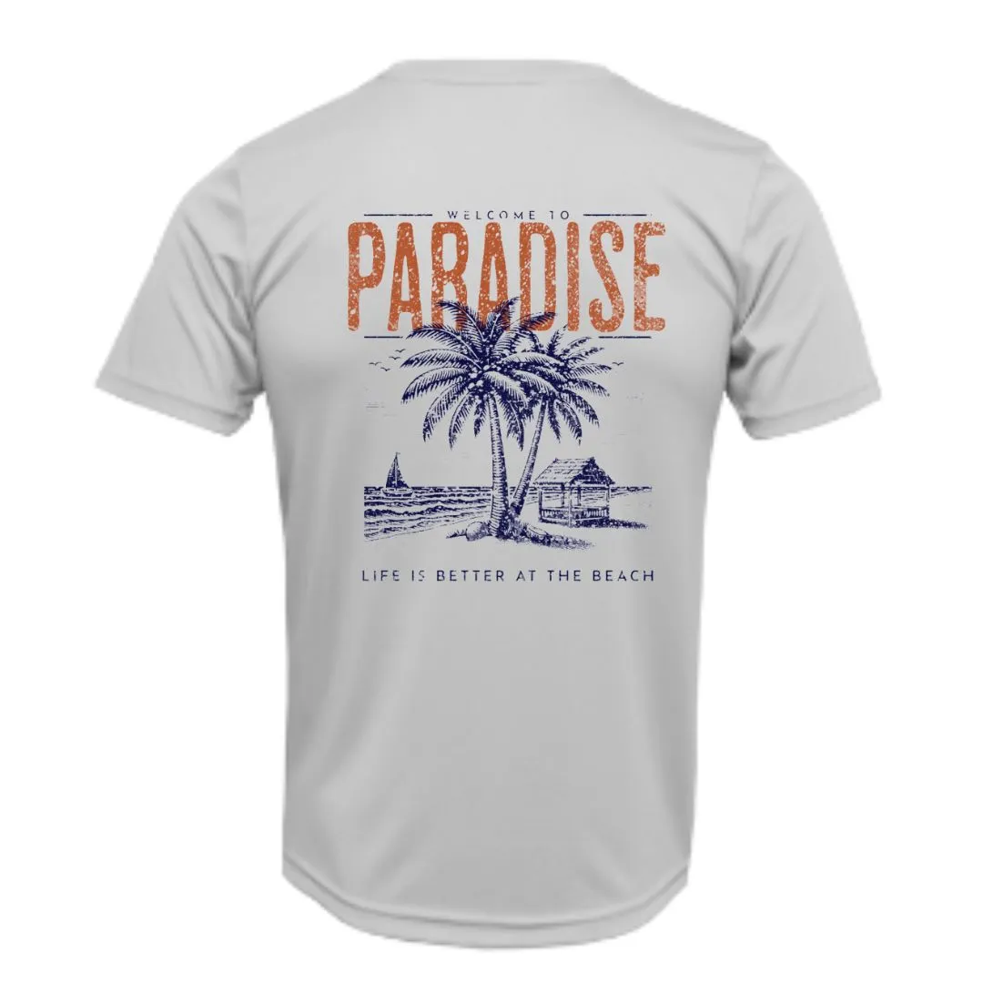 Paradise Better at the Beach Sun Shirt - No Location or Custom Location