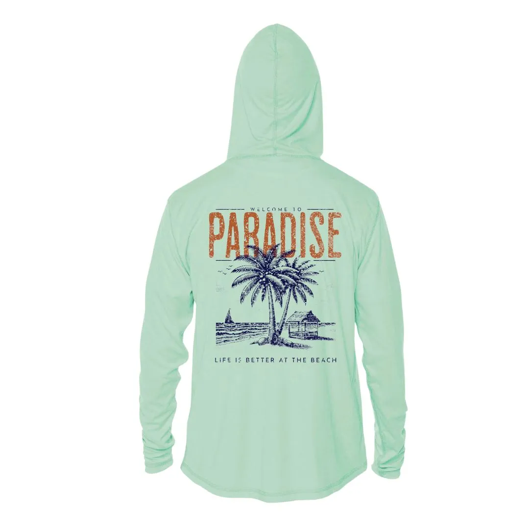 Paradise Better at the Beach Sun Shirt - No Location or Custom Location