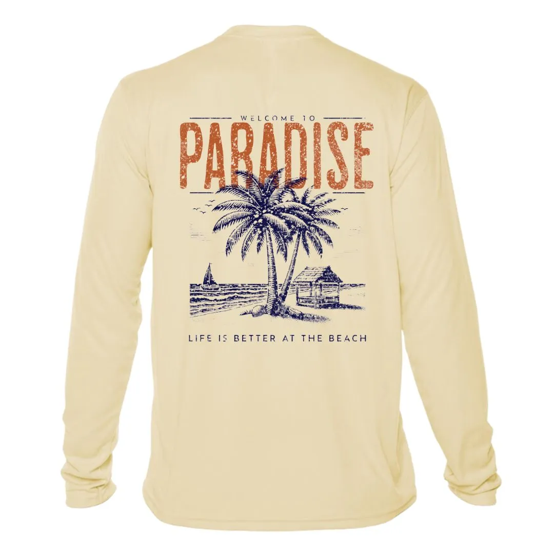 Paradise Better at the Beach Sun Shirt - No Location or Custom Location