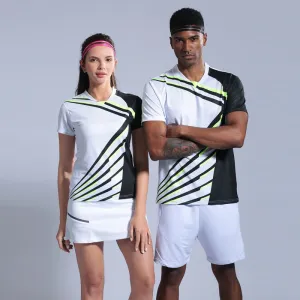 Running Shirt Men/Women Short T-Shirt Golf Volleyball Netball Tennis Shirt Basketball GYM Running T Shirt Badminton Soccer training Sports Clothes