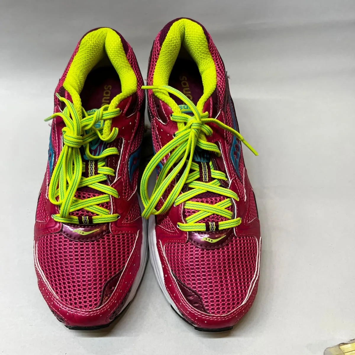 Saucony •Cohesion 5• Running Shoe • Pink/Citron•  - Preowned