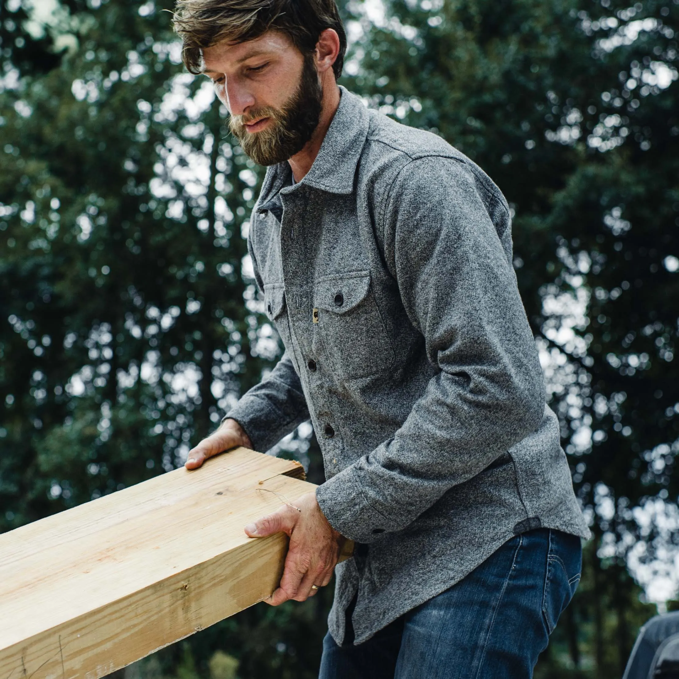 Shepherd Moleskin Shirt | Slate