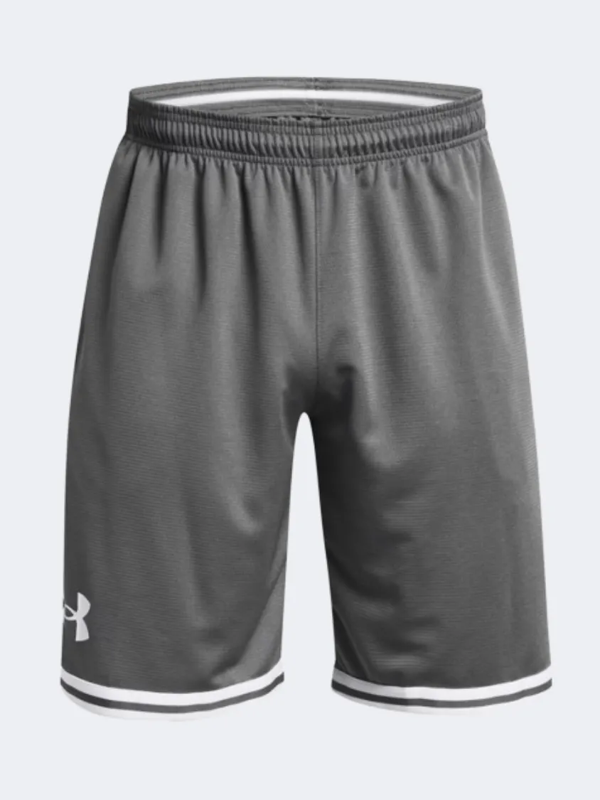 Under Armour Perimeter Men Basketball Short Castlerock/White