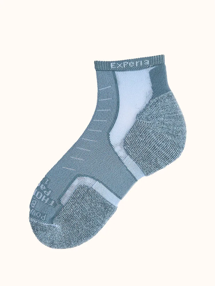 Unisex Padded Low-Cut Fitness Socks