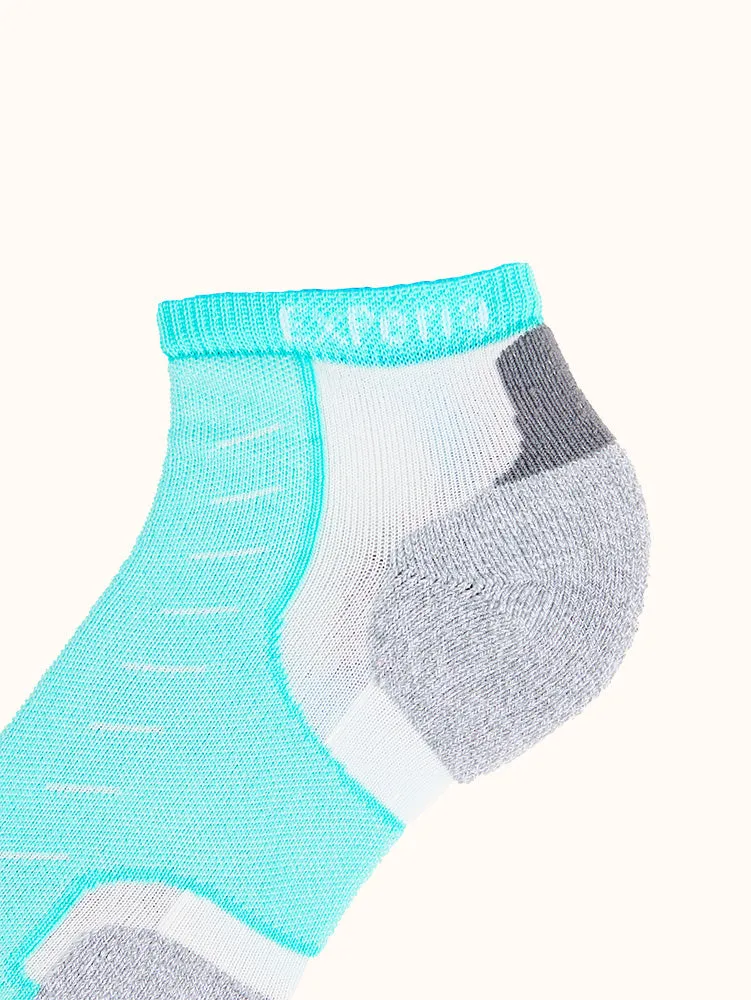 Unisex Padded Low-Cut Fitness Socks