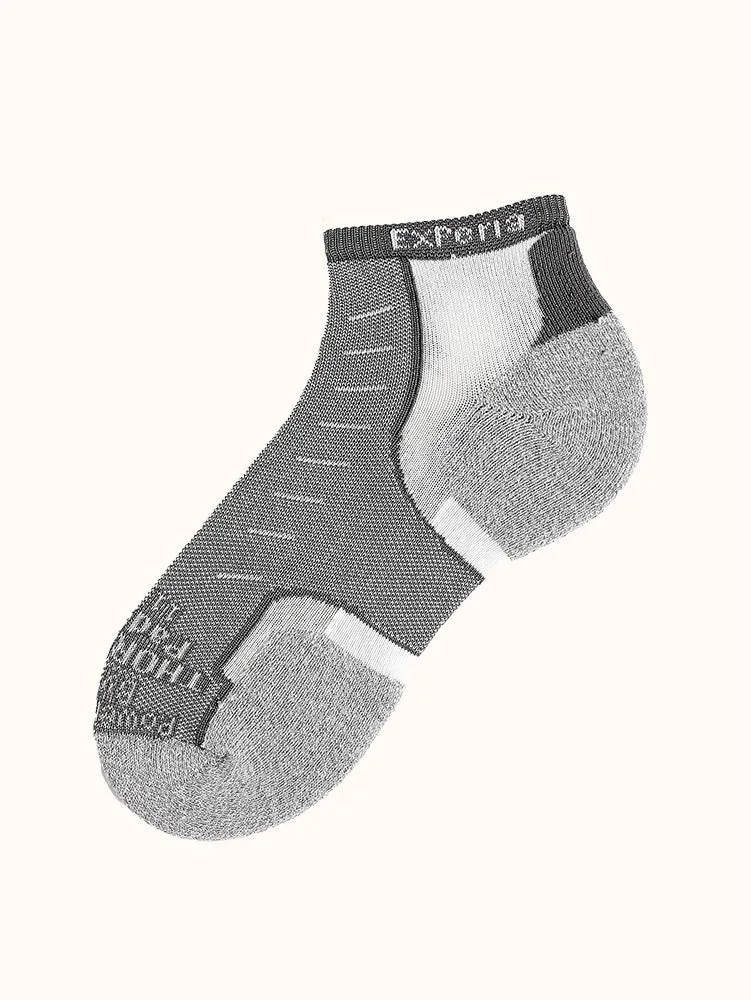 Unisex Padded Low-Cut Fitness Socks