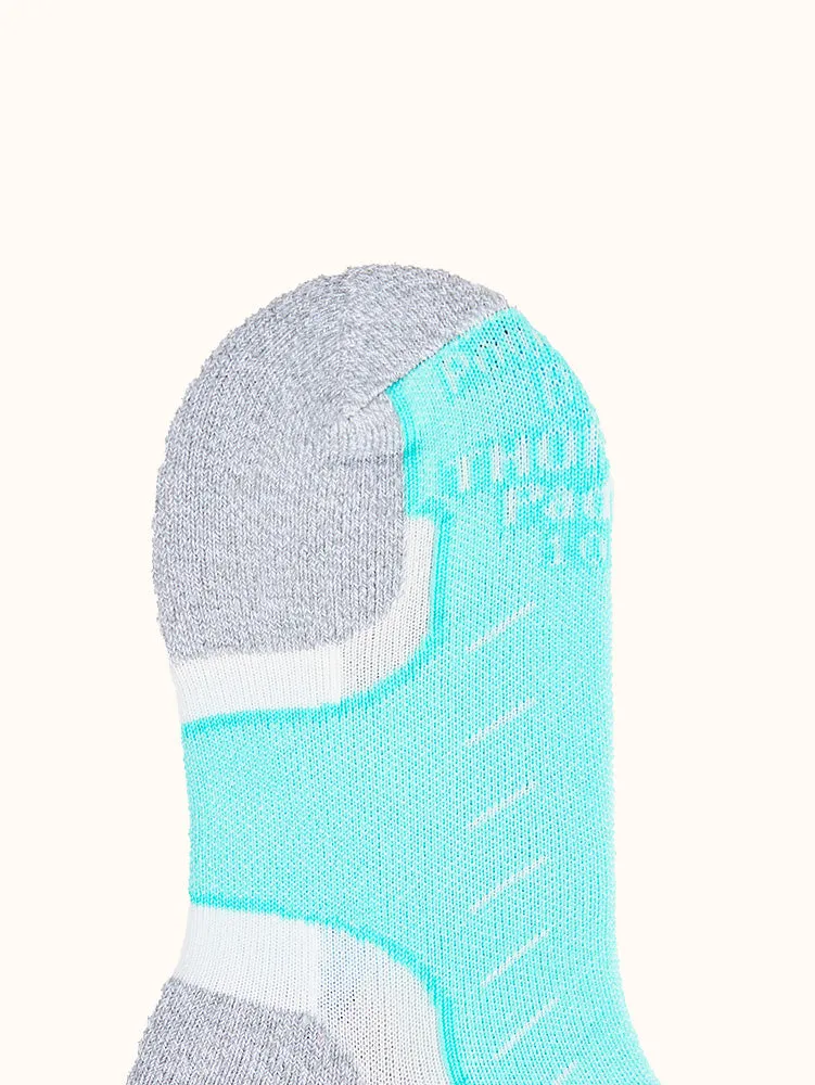 Unisex Padded Low-Cut Fitness Socks