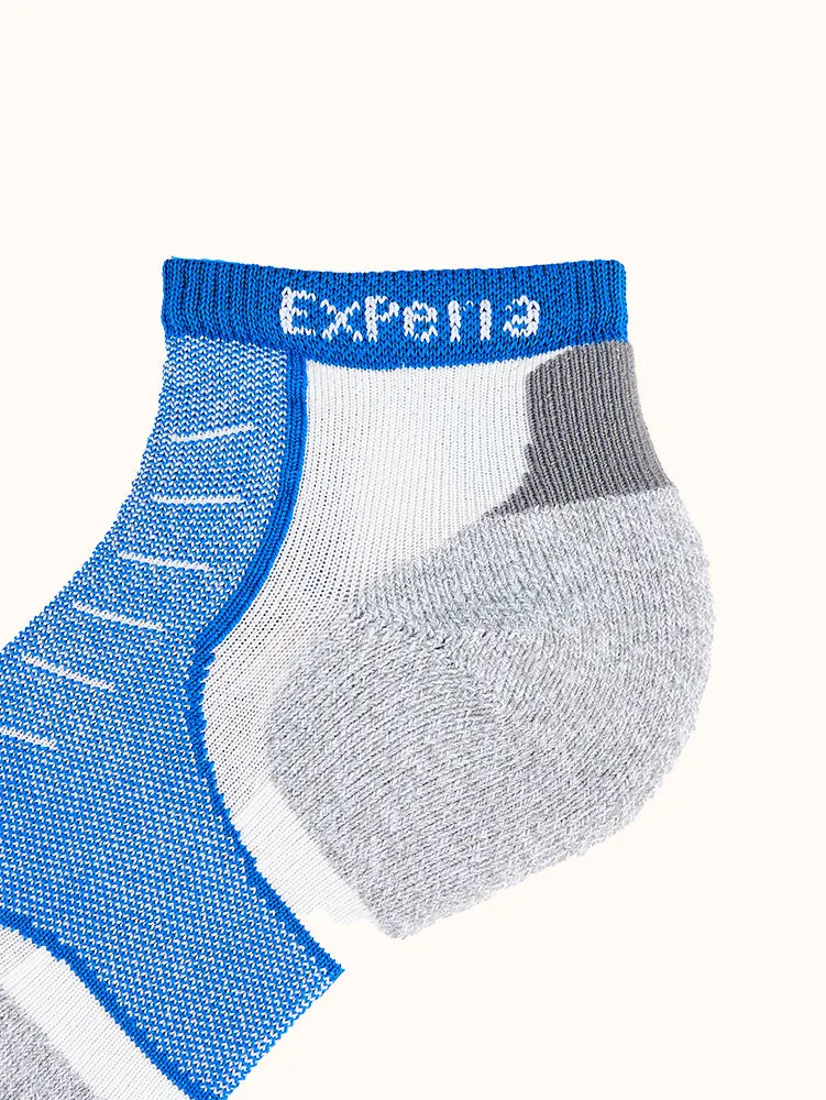 Unisex Padded Low-Cut Fitness Socks