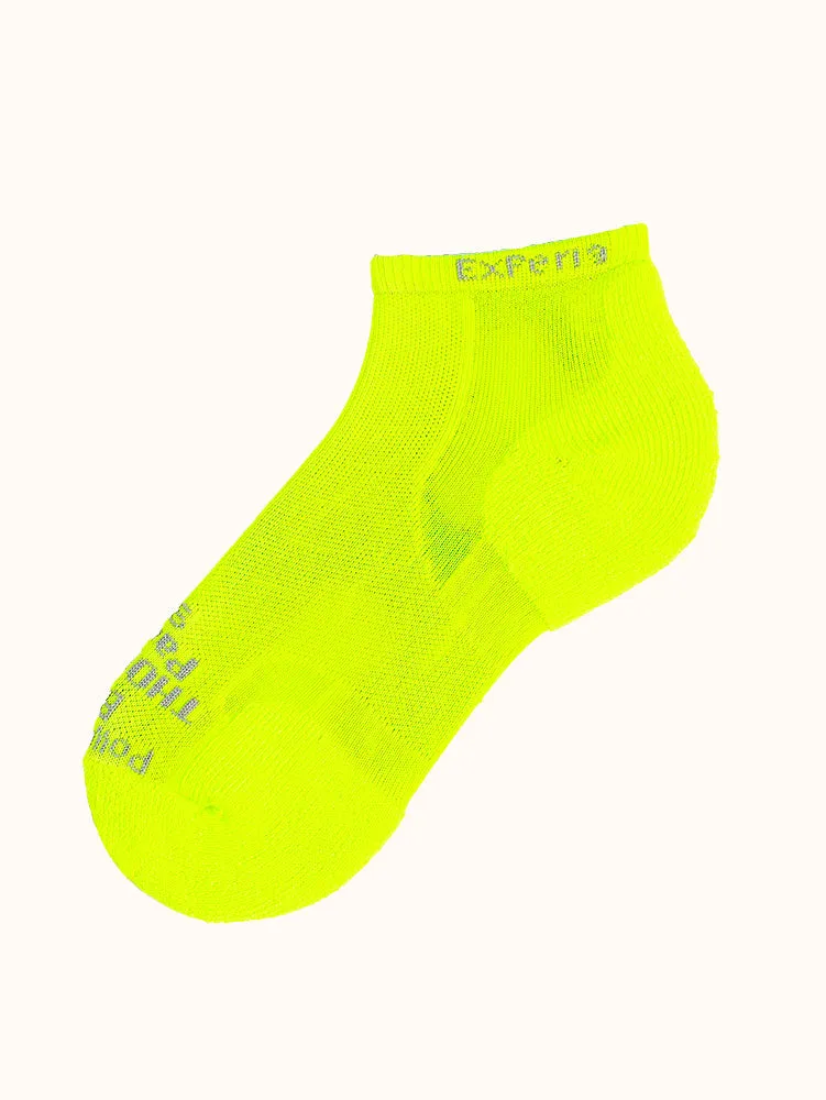 Unisex Padded Low-Cut Fitness Socks