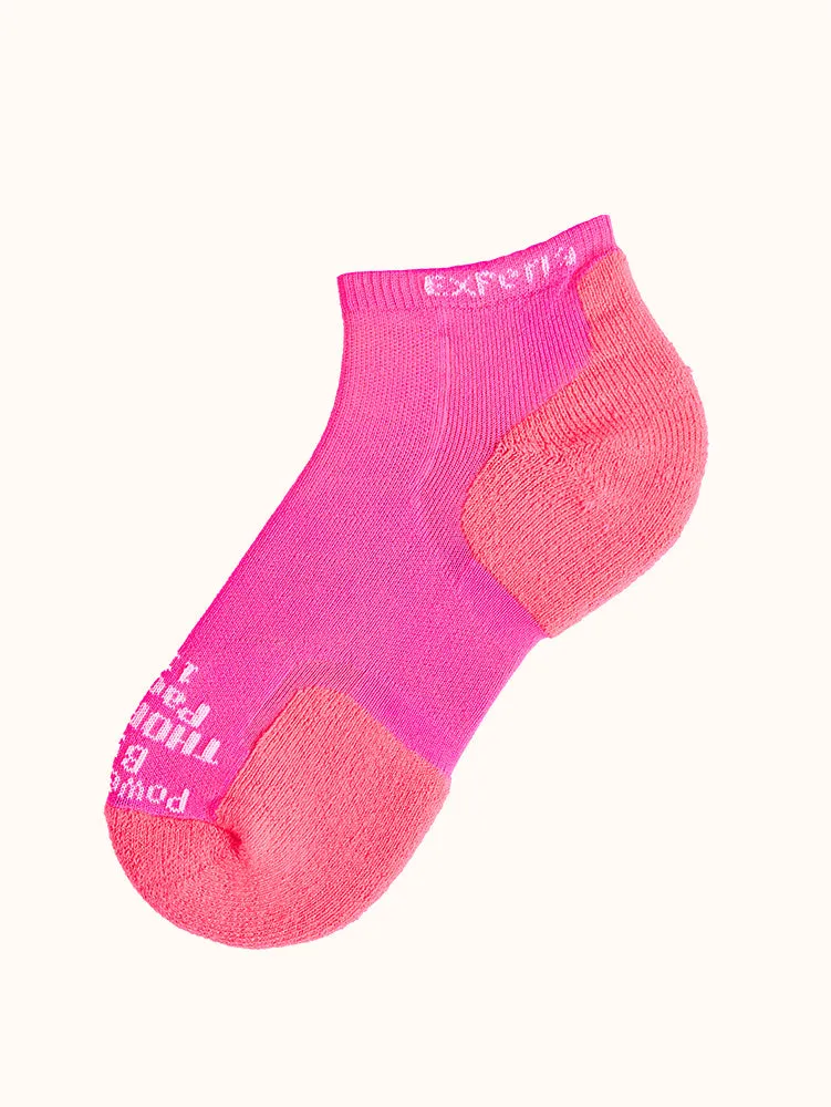 Unisex Padded Low-Cut Fitness Socks