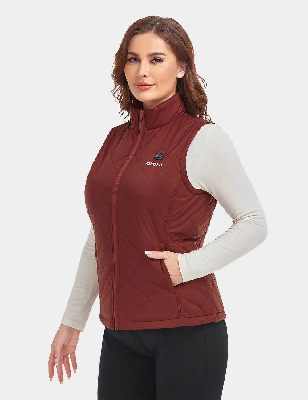 Women's Heated Quilted Vest - New Colors