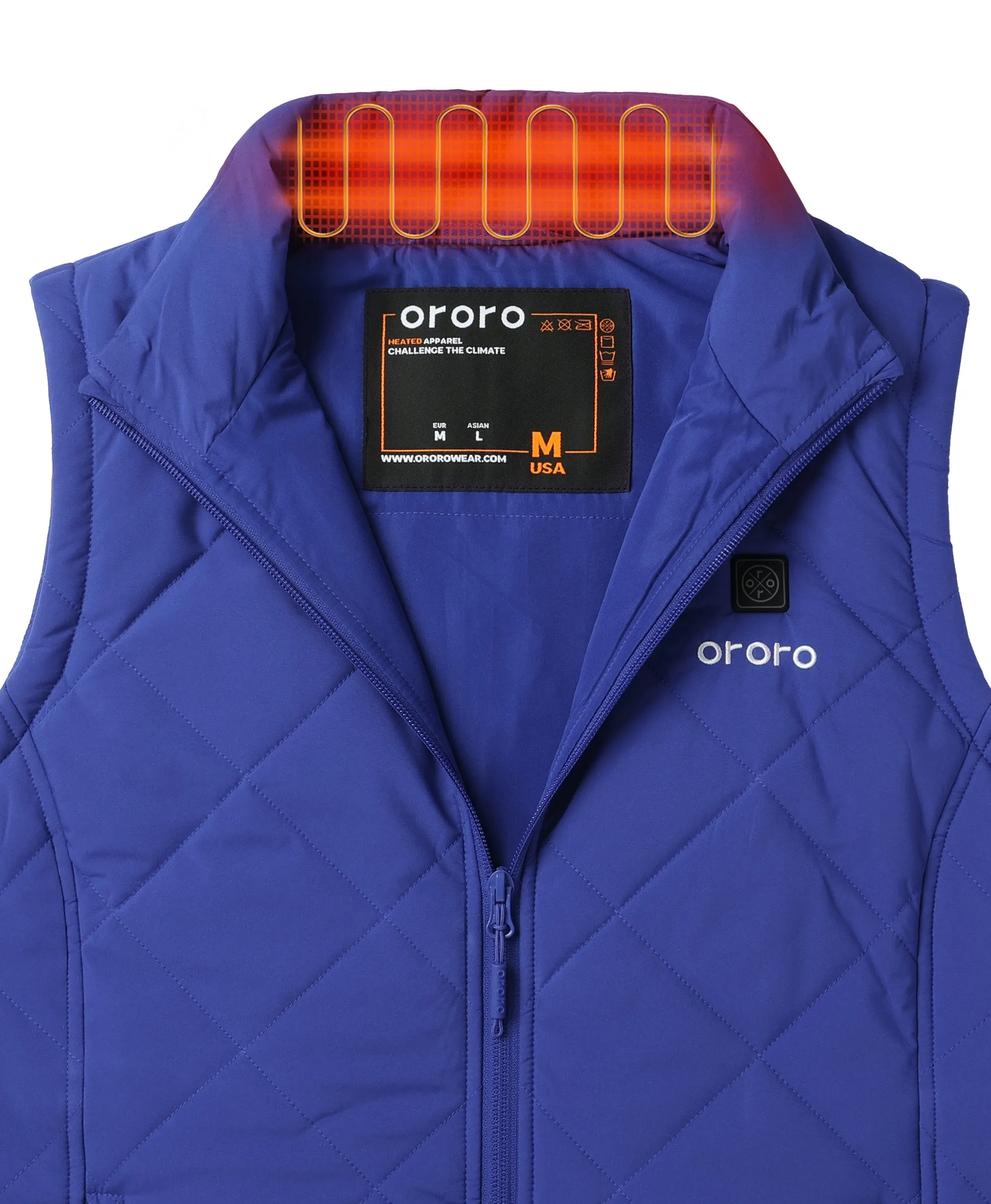 Women's Heated Quilted Vest - New Colors