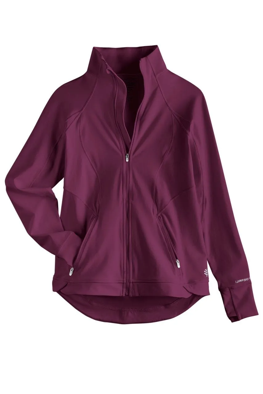 Women's Interval Jacket  |  Plum