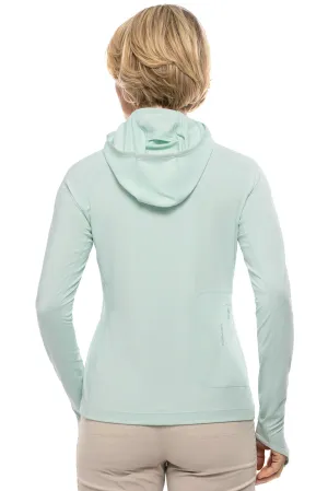 Women's Paros Sailing Hoodie  |  Misty Aqua