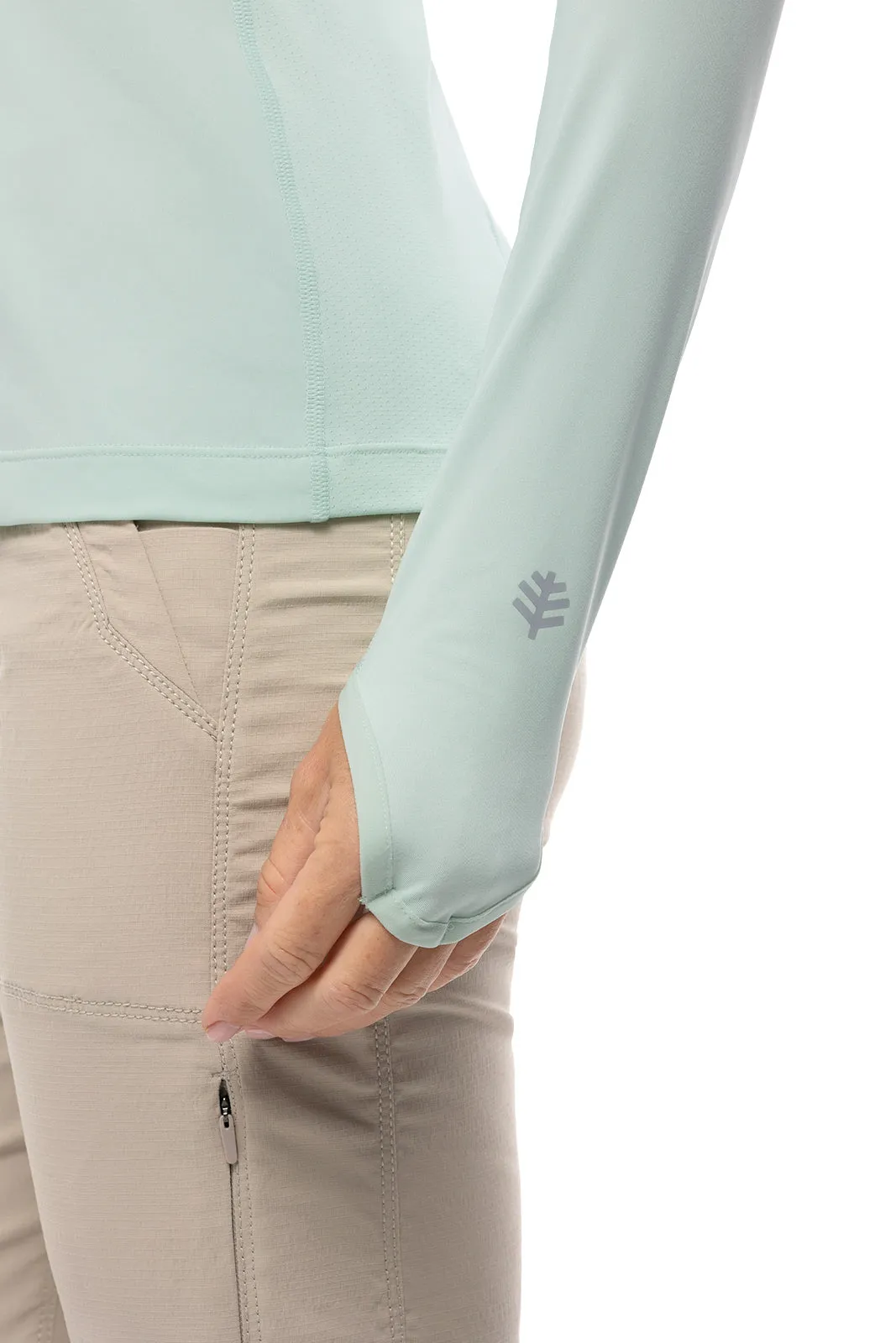 Women's Paros Sailing Hoodie  |  Misty Aqua