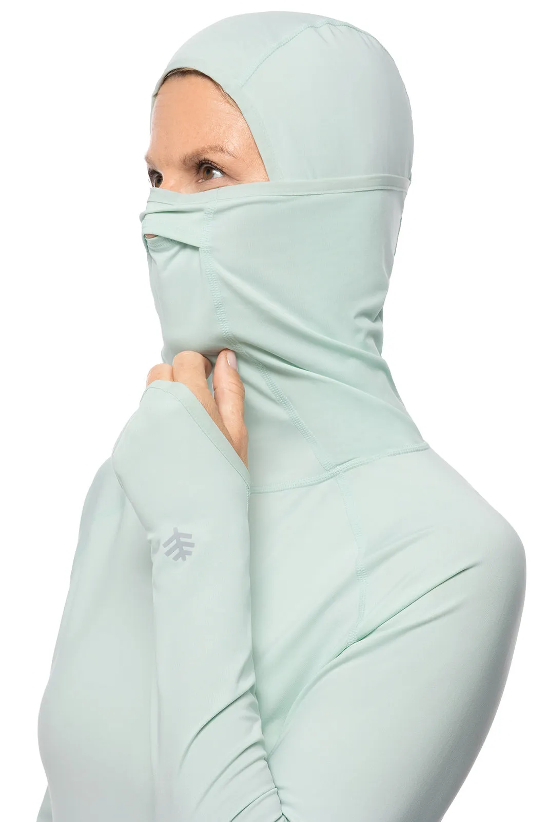 Women's Paros Sailing Hoodie  |  Misty Aqua