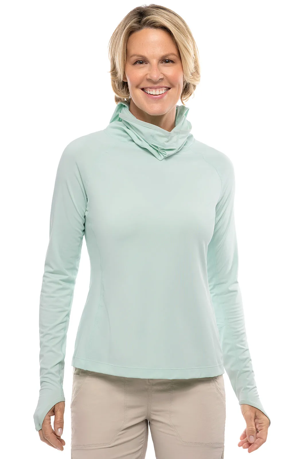 Women's Paros Sailing Hoodie  |  Misty Aqua