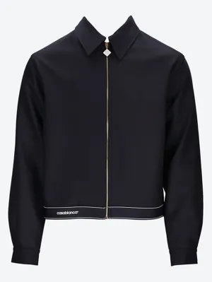 Wool sports tailoring jacket