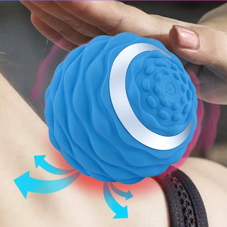 Yoga Silicone Fascia Ball Deep Muscle Relaxation Foot Massage Ball(Blue)